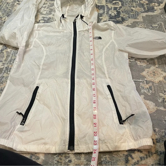 North Face Translucent Hooded Jacket Light Nylon - Picture 3 of 6